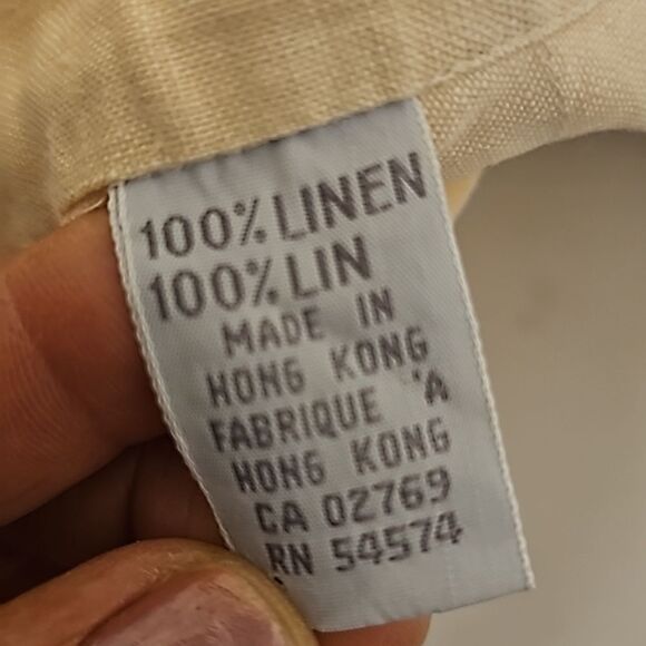 CYGNE DESIGN DIANE B LINEN VINTAGE SHORTS SIZE 6 - Picture 8 of 12